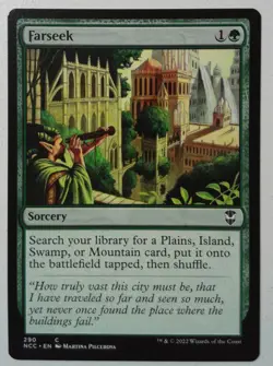 Farseek *Common* Magic MtG x1 NCC Commander Streets of New Capenna - Image 1