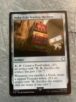 Nuka-Cola Vending Machine Universes Beyond: Fallout Regular NM - Image 1