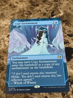 COPY ENCHANTMENT Magic the Gathering MTG Wilds of Eldraine Showcase - Image 1