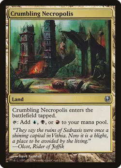 Crumbling Necropolis 1x MtG Duel Decks: Ajani vs. Nicol Bolas PLAYED - Image 1