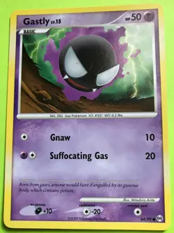 Pokemon TCG Gastly Arceus 64/99 Regular Common - Image 1