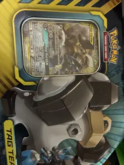 Pokemon TCG Lucario & Melmetal Tag Team GX SM192 Holo Promo Card Sun & Moon - Image 3
