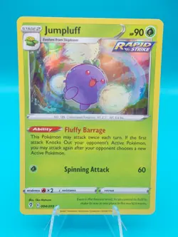 Jumpluff 004/203 Swsh07: Evolving Skies Pokemon TCG Holo Near Mint/Mint - Image 1