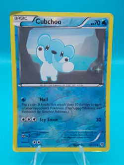 Cubchoo 40/135 Plasma Storm Pokemon TCG Reverse Holo Moderately Played - Image 1