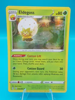 Eldegoss 016/203 SWSH07: Evolving Skies Pokemon TCG Holo Near Mint/Mint - Image 1