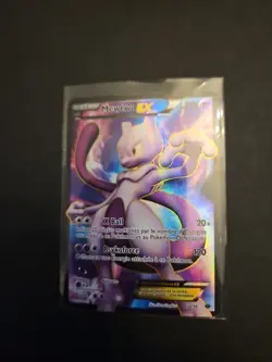 Mewtwo ex Full Art Ultra Rare Holo Pokemon BW Next Destinies - NM - LIVE - Image 2