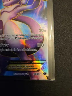 Mewtwo ex Full Art Ultra Rare Holo Pokemon BW Next Destinies - NM - LIVE - Image 3