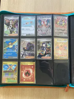 Pokemon 100% Complete NM Obsidian Flames Master Set W/ VaultX 12 Binder - Image 1