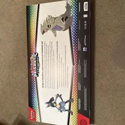 Pokemon TCG Prismatic Evolutions Lucario Ex + Tyranitar Ex Premium Collection - Image 2