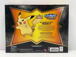 BRAND NEW IN BOX RARE POKEMON TCG SHINING FATES PIKACHU V COLLECTION - Image 3