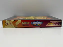 BRAND NEW IN BOX RARE POKEMON TCG SHINING FATES PIKACHU V COLLECTION - Image 5