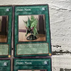 Lot Of 4 Yugioh! Hero Mask - LODT-EN045 - Common 1st Edition Amazing Consition - Image 3