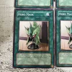 Lot Of 4 Yugioh! Hero Mask - LODT-EN045 - Common 1st Edition Amazing Consition - Image 4