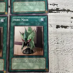 Lot Of 4 Yugioh! Hero Mask - LODT-EN045 - Common 1st Edition Amazing Consition - Image 5