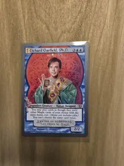 Richard Garfield, Ph.D. - #044/140 (NM) Unhinged UNH Magic MTG - Regular - Image 1