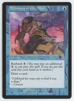 MTG Timeshifted Whispers of the Muse #35/121 Special Rare - Image 1