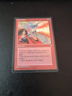 Magic The Gathering - Ice Age Pyroblast 213 Common 1995 Light Play LP - Image 1