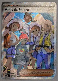 Amis de Paldea- EV8.5:Evolutions Prismatiques - 137/131 - Carte Pokemon FR Neuve - Image 1