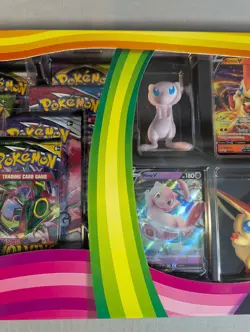 Pokemon TCG Mythical Squishy Premium Collection Box 8 Packs NEW/Factory Sealed - Image 3