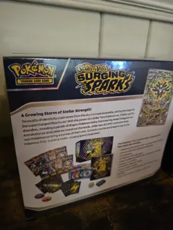 Pokemon TCG Surging Sparks ETB-New/Factory Sealed! 4 Available! Authentic - Image 5
