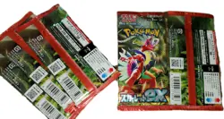 Pokemon TCG Scarlet & Violet VioletEX booster Pack 5 Sealed Packs Japanese - Image 3