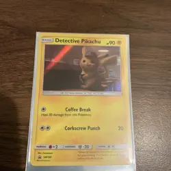 Pokemon TCG Detective Pikachu Detective Pikachu SM190 Promo - Image 2