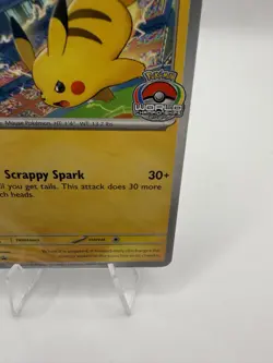 Pikachu Pokemon Scarlet & Violet Black Star SVP 190 Factory Sealed Promo Card - Image 4
