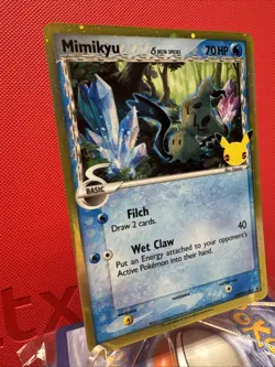 Mimikyu Delta Species SWSH136 Black Star Promo Pokemon Card Holo NM+ - Image 2