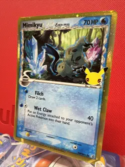 Mimikyu Delta Species SWSH136 Black Star Promo Pokemon Card Holo NM+ - Image 3