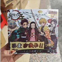 Demon Slayer Kimetsu No Yaiba Trading Card Art CCG Booster Box Destruction! - Image 2