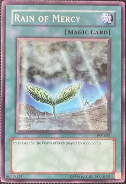 Rain of Mercy PSV-065 Pharaoh's Servant-Unlimited Edition - Yugioh Card - Image 1