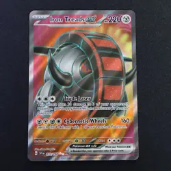 Iron Treads ex 233/198 Full Art Scarlet & Violet Holo NM/M Pokemon TCG Card - Image 1