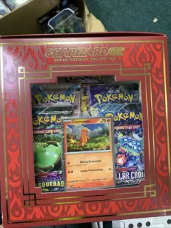 Pokemon TCG: Charizard ex Super-Premium Collection Trading Card Game Kids Age 6+ - Image 4