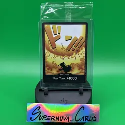 Portgas D Ace One Piece Foil Don Card Promo Sealed Devil Fruit Collection Vol 2 - Image 1