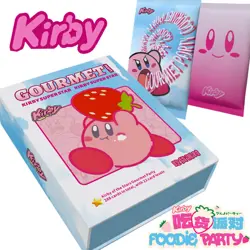 Kirby Super Star Trading Card Premium CCG Collector's Box 11 Pack Foodie Party - Image 1