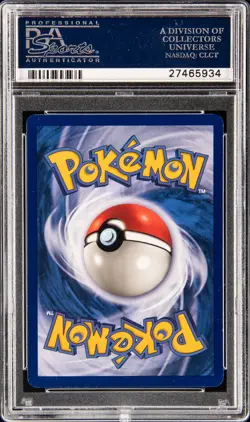 1999 POKEMON JUNGLE PROMO FRUIT ROLL PROMO #56 MEOWTH-GOLD BORDER PSA 10 - Image 2