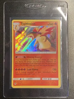 Typhlosion Holo Rare 42/214 Pokemon TCG Sun & Moon Lost Thunder Holo Rare NM - Image 4