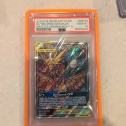 U2019 Pokemon Hidden Fates BSP Moltres Zapdos Articuno GX #SM210 PSA 10 MT - Image 1