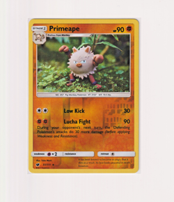 LP Pokemon Primeape - 51/111 - Rare - Reverse Holo Lightly Played Crimson Invasi - Image 1