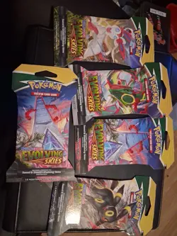 Lof of 5 Sealed Evolving Skies Booster Packs Pokemon TCG - Image 4