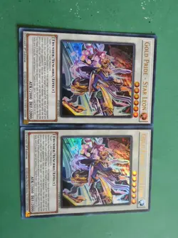 Yugioh Gold Pride - Star Leon PHHY-EN089 Ultra 1st Ed X2 - Image 1