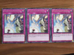 3x Yu-Gi-Oh! GRCR-DE059 Feierlicher Schlag Rare NM 1st Ed - Image 1