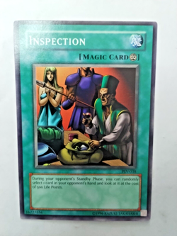 Yu-Gi-Oh! TCG Inspection Pharaoh's Servant PSV-038 Unlimited Com.- Uncirculated - Image 1