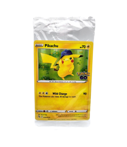 Pikachu Pokemon Go GameStop SEALED Promo Pokemon Trading Card Game Unopened - Image 1