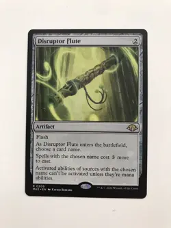 Disruptor Flute MTG Magic the Gathering Card NM Near Mint MH3 - Image 1