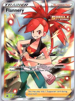 Flannery (Full Art) 191/198 SWSH06: Chilling Reign - Pokemon Card - NM - Image 1