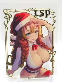 Goddess Story - Gold Metal Waifu Card - Mitsuri Kanroji - NUMBERED 116/200 - Image 1