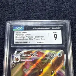 Eevee VMAX SWSH087 SWSH: Sword & Shield Promo Cards Holo Near Mint - Image 3