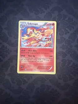 Pokemon TCG Infernape 20/114 XY Steam Siege 2016 Holo Rare Card - Image 1