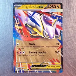 2025 Mega Evolution Mega Latias Ex Card HOLO Double Rare 100/132 Pokemon TCG - Image 1